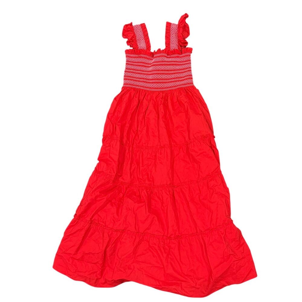 Hill House Home The Ellie Nap Dress Poppy Red Small - Picture 2 of 4